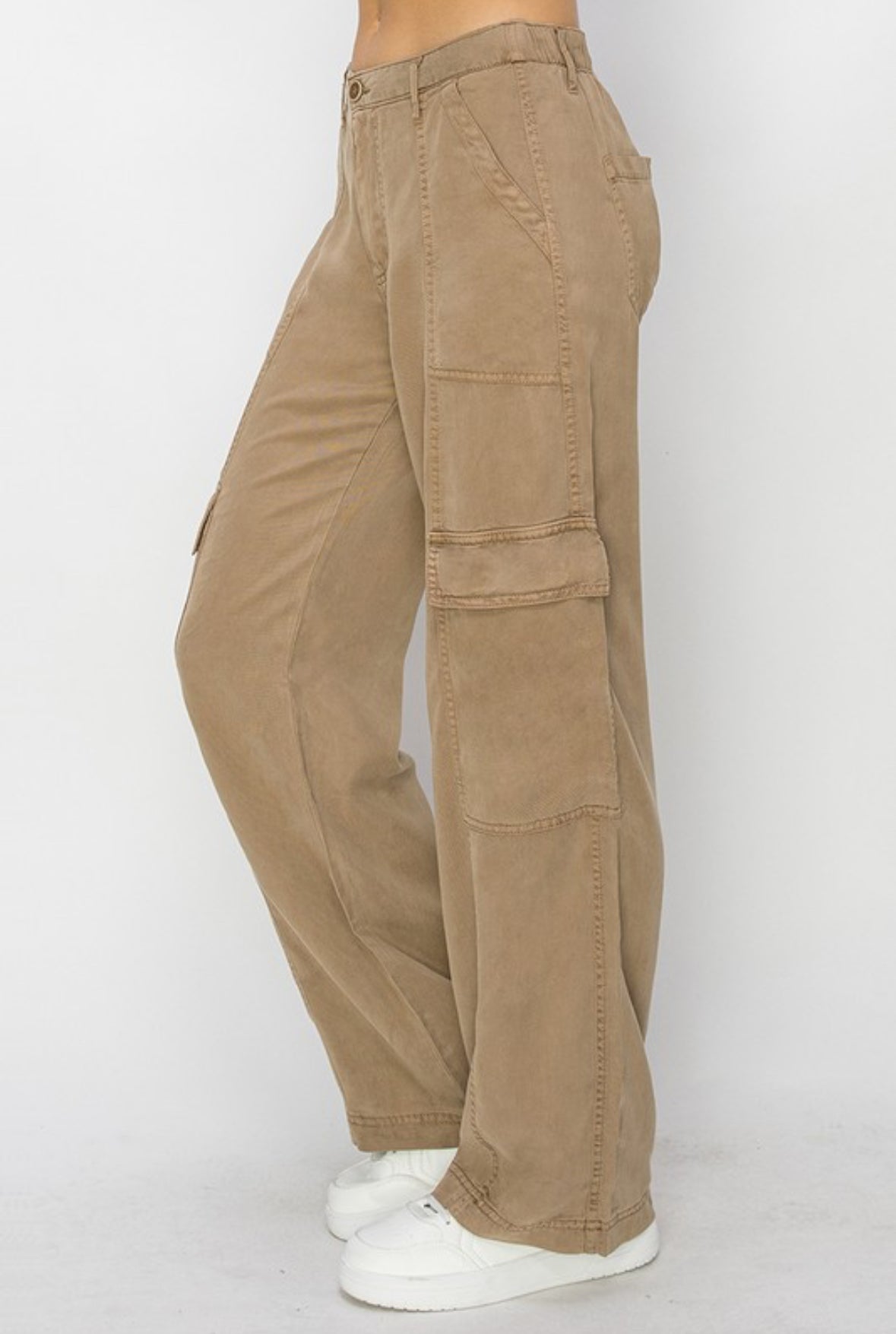 ★TRILLION★ Vintage Washed Corduroy Wide Cargo Pants KHAKI Amazon.com: Womens Fashion Corduroy Cargo Pants for Men